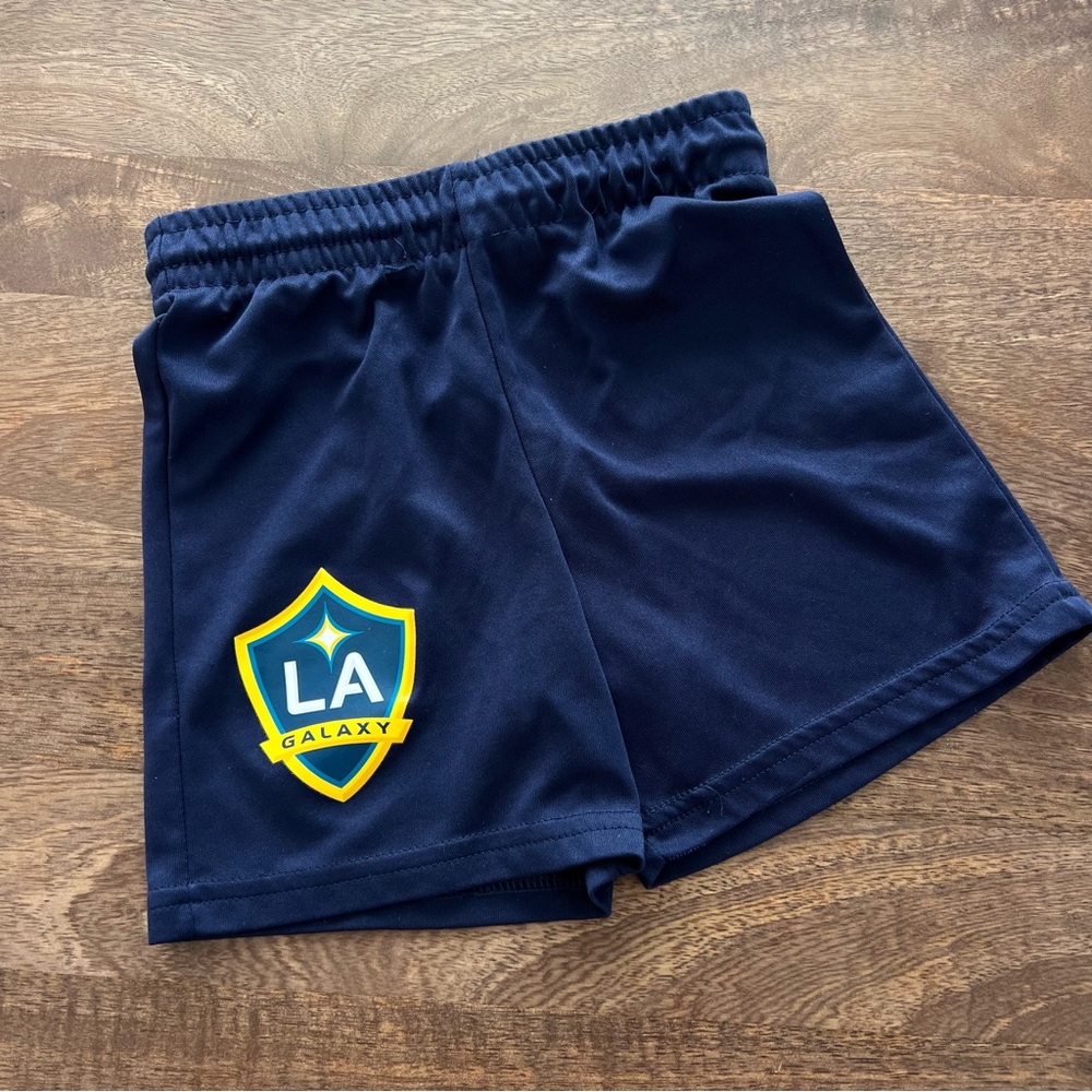 5/$40 LA Galaxy shorts size XXS youth 4-5T